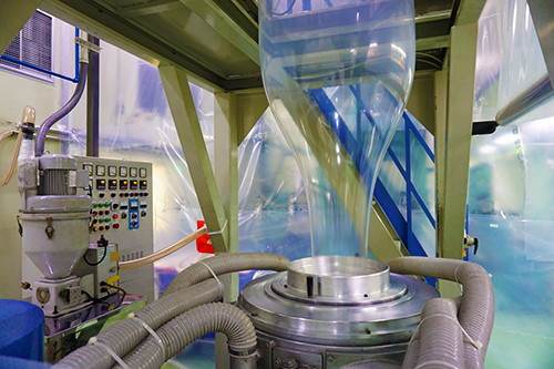 Plastic,Polyethylene,Metallocene,Blow,Film,Machine,With,Oscillation,Device